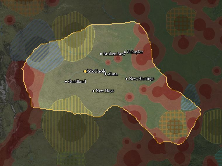 Chisholm Free State térképe