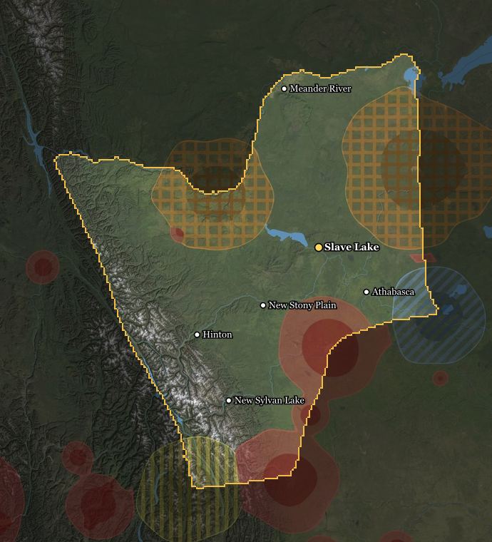 Mackenzie League térképe