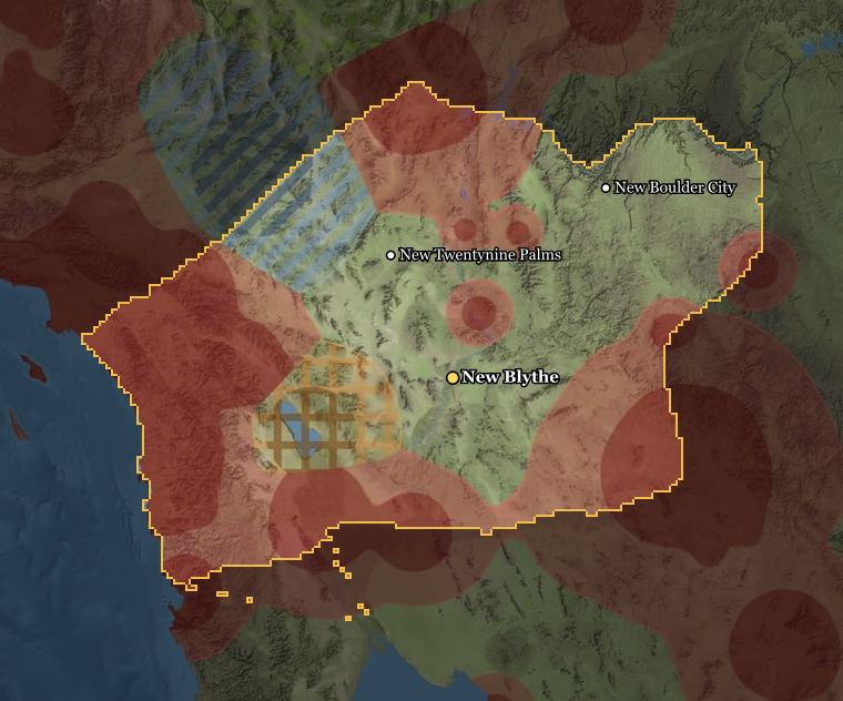 Anza Republic térképe