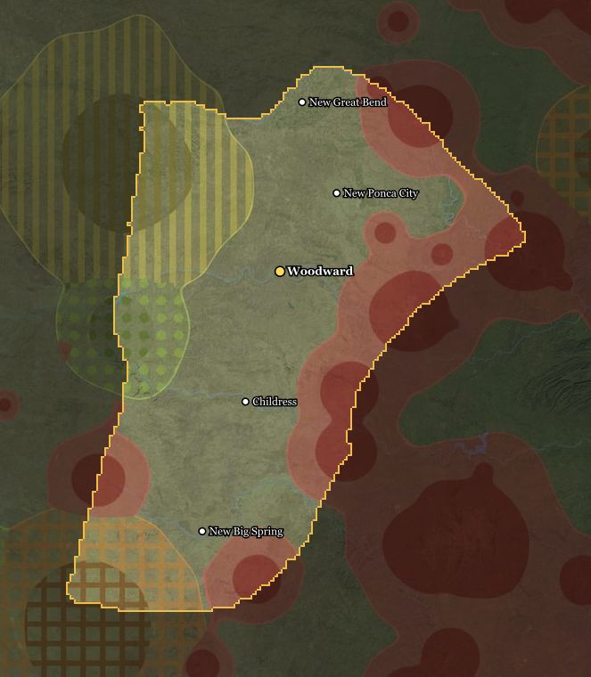 Quanah Republic térképe