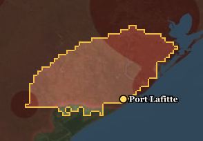 Lafitte Republic térképe