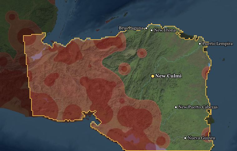 Morazán Republic térképe